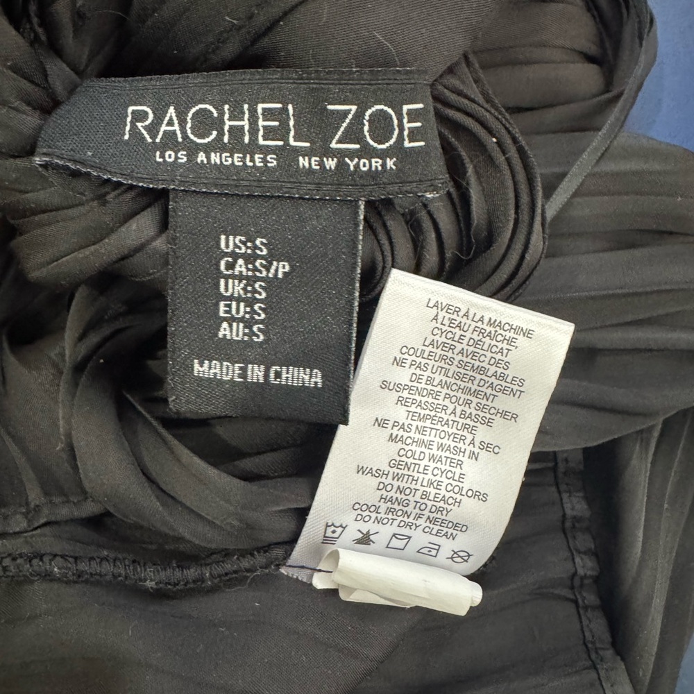 Elegant Rachel Zoe Black Halter Top - Picture 11 of 12